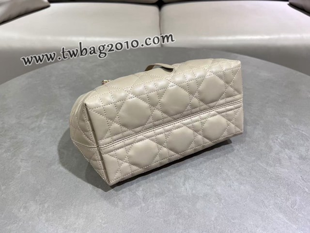 Dior专柜新款迪奥小号Toujours手袋牛皮超大藤格纹休闲女包 djfk1233